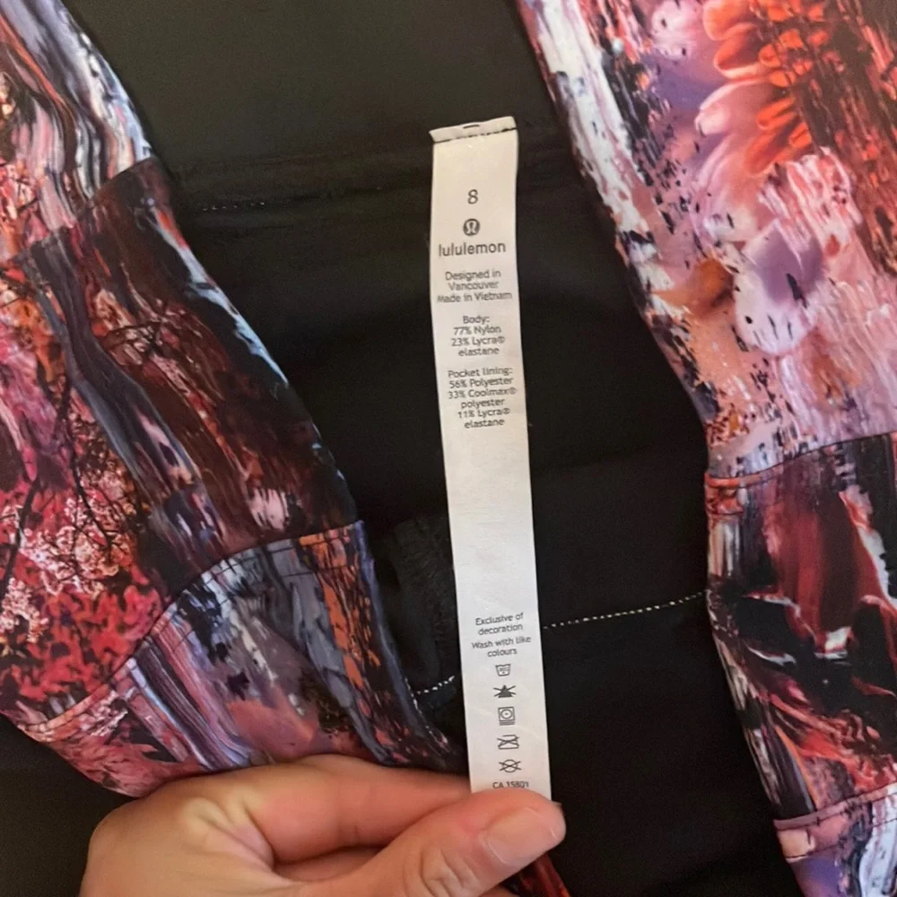 Lululemon leggings size 8 NEW WITHOUT TAGS